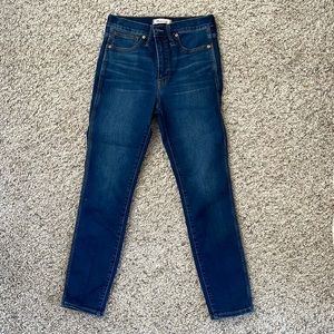 Madewell 10" High Waisted Skinny Crop Jean